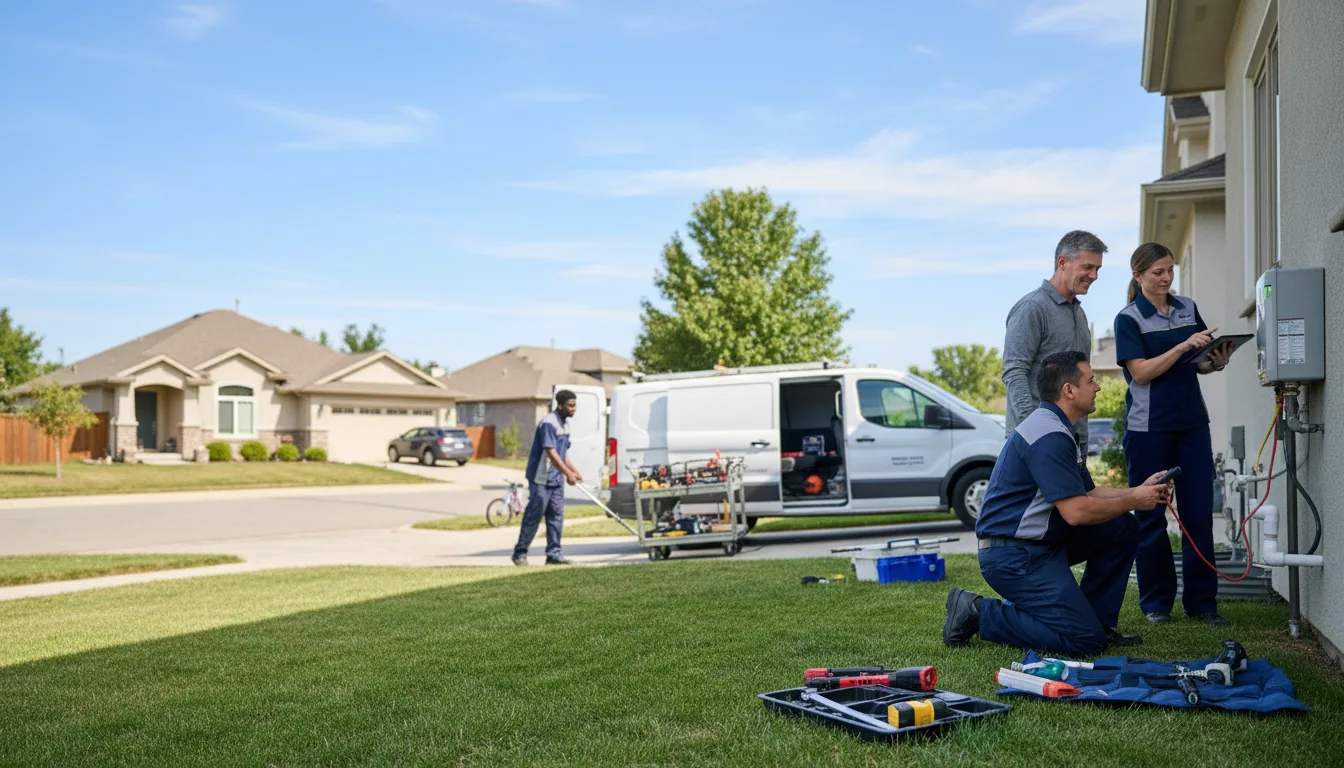 Tankless water heater service in Whitehall, PA